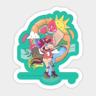 Fabulous Unicorn Sticker